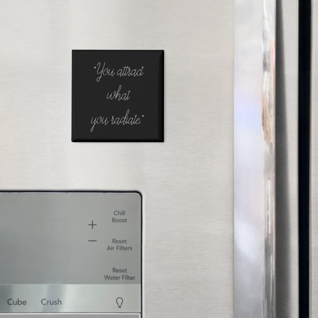 Aimant Conception de citations personnalisées motivationn (In situ (réfrigérateur))