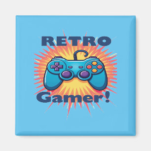 Aimant Conception de contrôleur de Gamer Retro pour le je