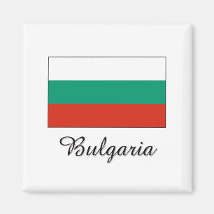 Aimant Conception de drapeau de la Bulgarie