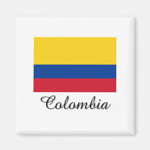 Aimant Conception de drapeau de la Colombie