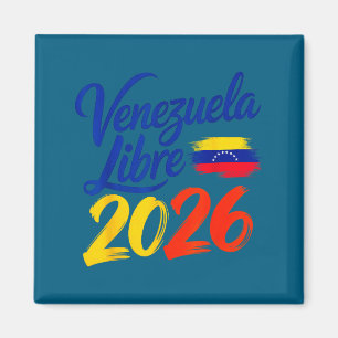 Aimant Conception de drapeau de liberté patriotique Venez