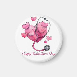 Aimant Conception de la Saint-Valentin pour guérir les cœ