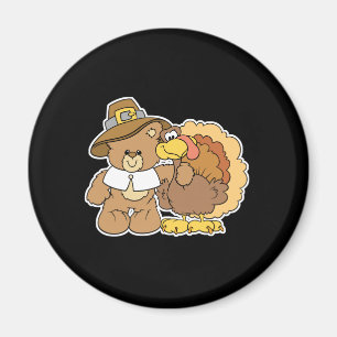 Aimant conception de l'ours en peluche