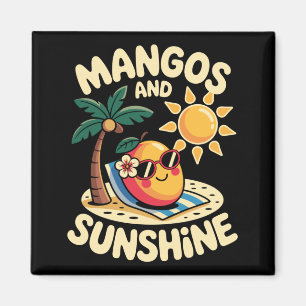 Aimant Conception de mangue pour hommes femmes végane ama