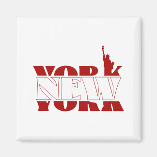 Aimant Conception de mots new yorkais.