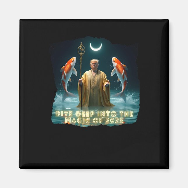 Aimant Conception de Pisces 2025 (Devant)