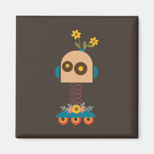 Aimant Conception de robot mignon pour enfants