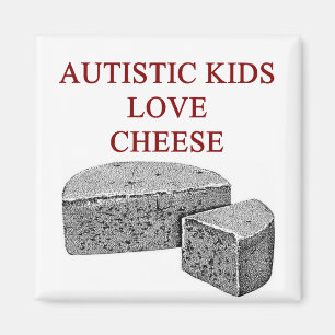 Aimant conception de sensibilisation sur l'autisme quels