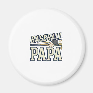 Aimant Conception de t-shirt avec gravure vintage Basebal