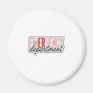 Aimant Conception de t-shirt de typographie du service de