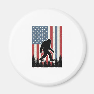 Aimant Conception de t-shirt vectoriel vintage Bigfoot Dr