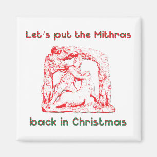 Aimant Conception de vacances de Mithras