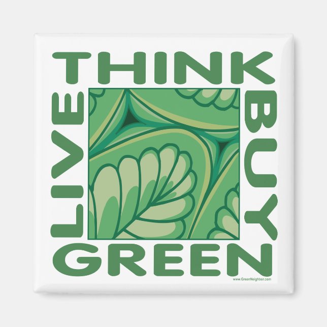 Aimant Conception des feuilles (Devant)