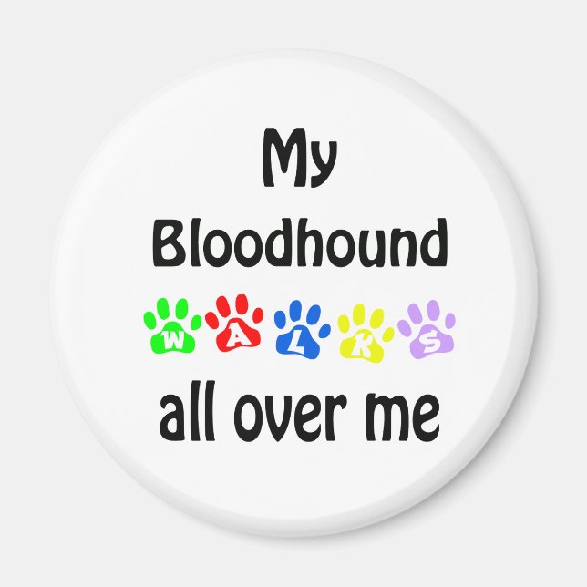Aimant Conception des marches de Bloodhound (Devant)