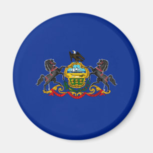 Aimant Conception du drapeau de Pennsylvanie