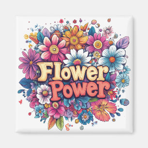 Aimant Conception dynamique de l'énergie des fleurs avec 
