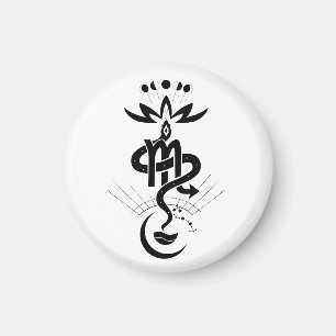 Aimant Conception originale pour 2025 Snake Print, Scorpi