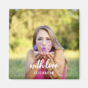 Aimant Conception simple de photo de douche de mariée mod