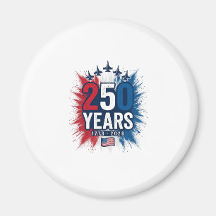 Aimant Conception vectorielle pour le 250e anniversaire d