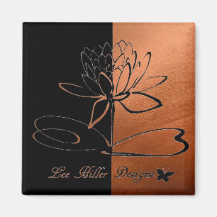 Aimant Conceptions de Lee Hiller Accents Cuivre Noir