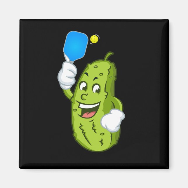 Aimant Concombre d'Humour de Pickleball Funny (Devant)