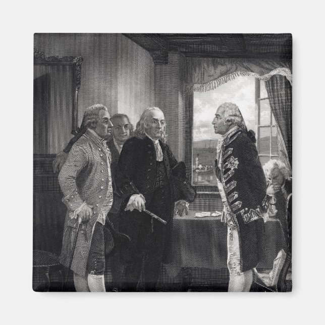 Aimant Conférence de paix sur Staten Island (Devant)