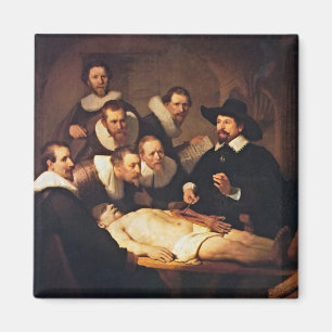 Aimant Conférence sur l'anatomie par Rembrandt