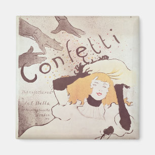 Aimant Confettis de Henri De Toulouse-Lautrec , 1893
