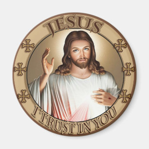 Aimant Confiance divine de Jésus I de pitié dans vous