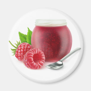 Aimant Confiture de framboise