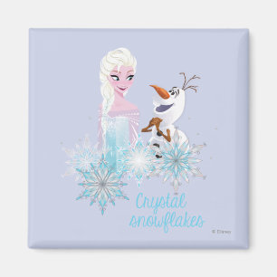 Aimant Congelé Elsa et Olaf