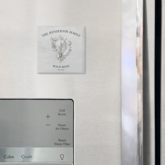 Aimant conique gris (In situ (réfrigérateur))