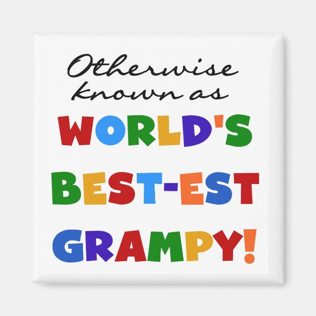 Aimant Connu par ailleurs comme le meilleur cadeau Grampy (Devant)