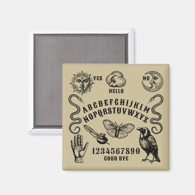 Aimant Conseil de discussion Communication de l'esprit (Recto/Verso)