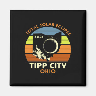Aimant Conseil Ville Ohio Total Solaire Eclipse 2024
