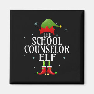 Aimant Conseiller scolaire Elf Xmas Groupe Famille Corres