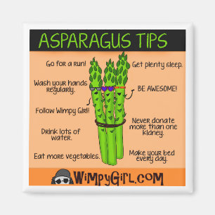 Aimant Conseils sur les asperges