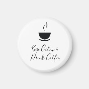 Aimant Conserver le café de boisson calme
