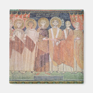 Aimant Constantine IV accordant des privilèges évêque