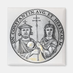 Aimant Constantine VI et sa mère Irène