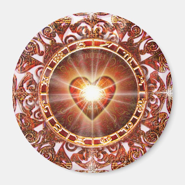 Aimant Constellation cardiaque (Devant)