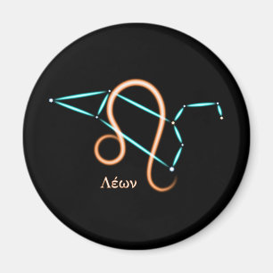 Aimant Constellation du zodiaque Lion Magnétique