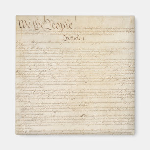Aimant Constitution des États-Unis, Nous le Peuple