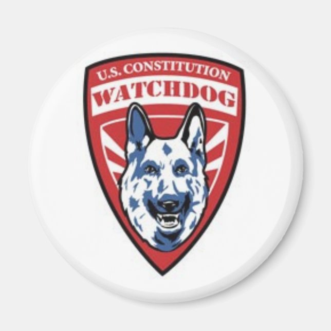 Aimant Constitution Watchdog (Devant)