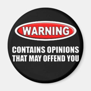 Aimant Contient des avis que peut vous offenser