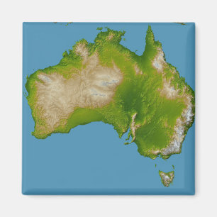 Aimant Continent de l'Australie