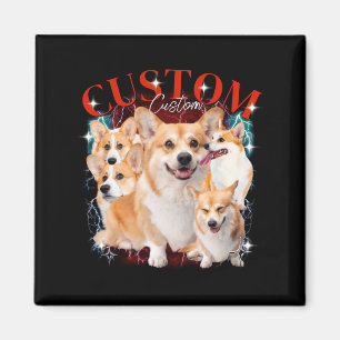 Aimant Contrefaçon Vintage Animaux de compagnie Chiens Ch