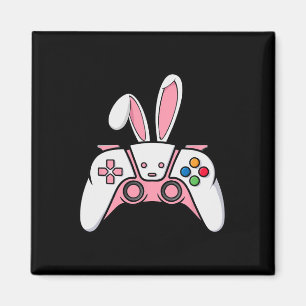 Aimant Contrôleur De Jeu Avec Des Oreilles De Lapin Drôle