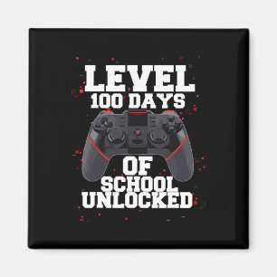 Aimant Contrôleur De Jeu Niveau 100 Jours De L'École Déve