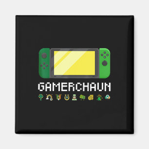 Aimant Contrôleur de jeu vidéo irlandais Leprechaun Boys 